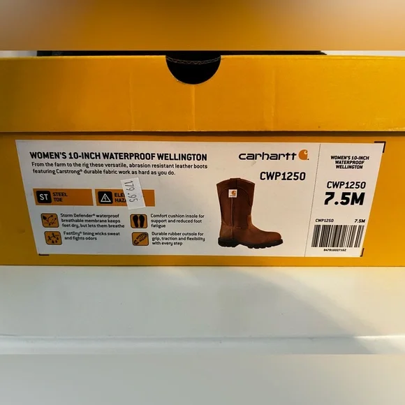 Carhartt Women’s Brown Work Boots - Picture 12 of 12